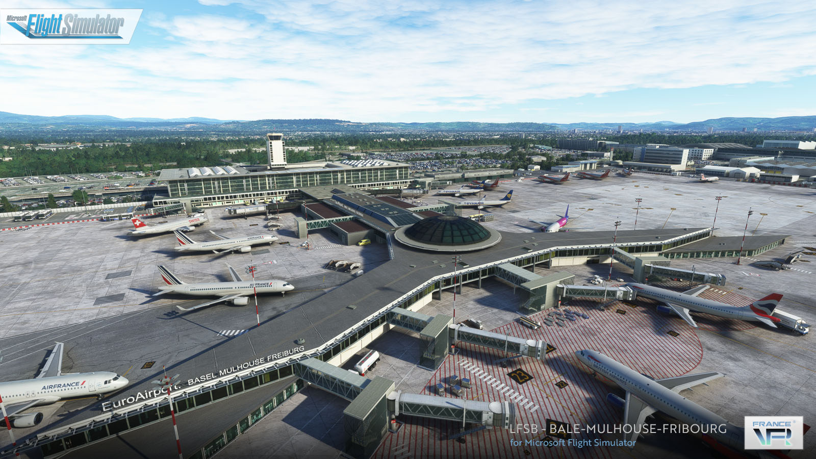 France VFR sort sa version de l’EuroAirport Basel Mulhouse Freiburg