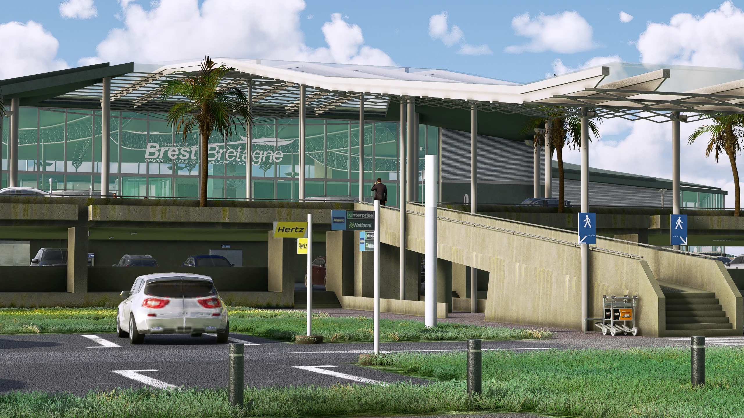 Découverte du nouvel aéroport de Brest-Bretagne sur Microsoft Flight Simulator