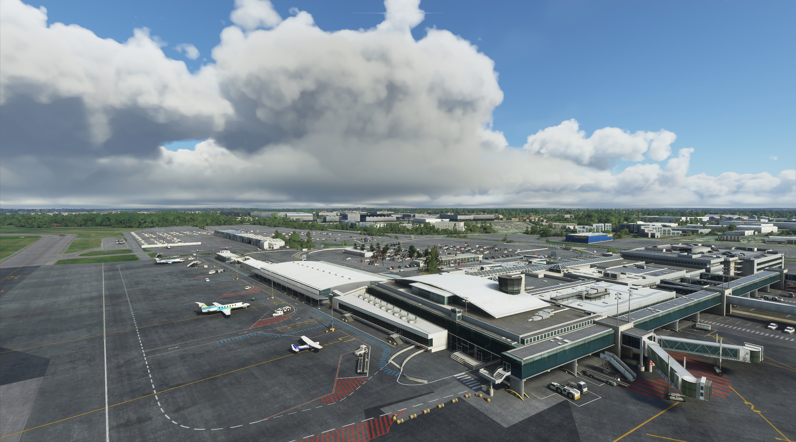 Le nouvel aéroport de Nantes Atlantique de Jetstream Designs pour Microsoft Flight Simulator