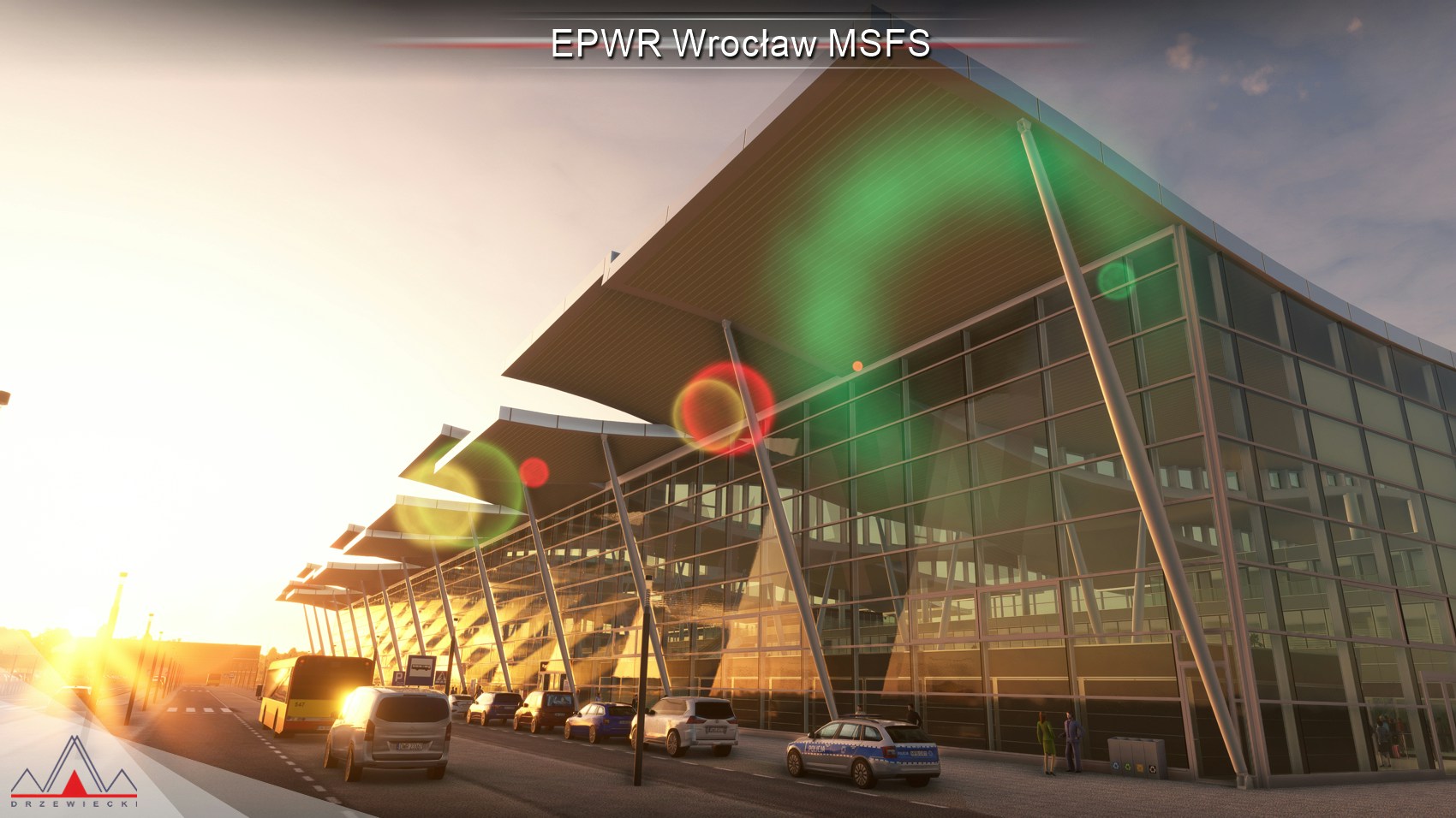 Drzewiecki Design présente la remarquable scène de l’aéroport de Wroclaw