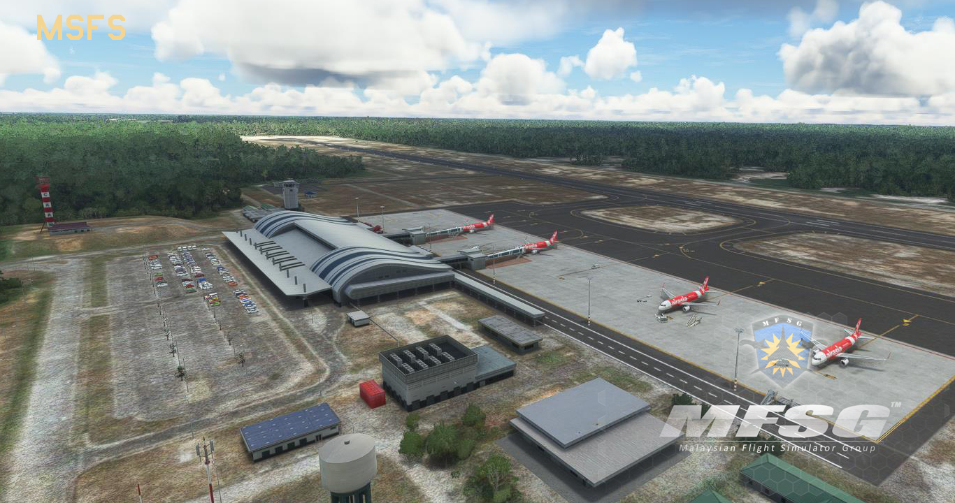 MFSG livre une reproduction réaliste de l’aéroport de Sibu