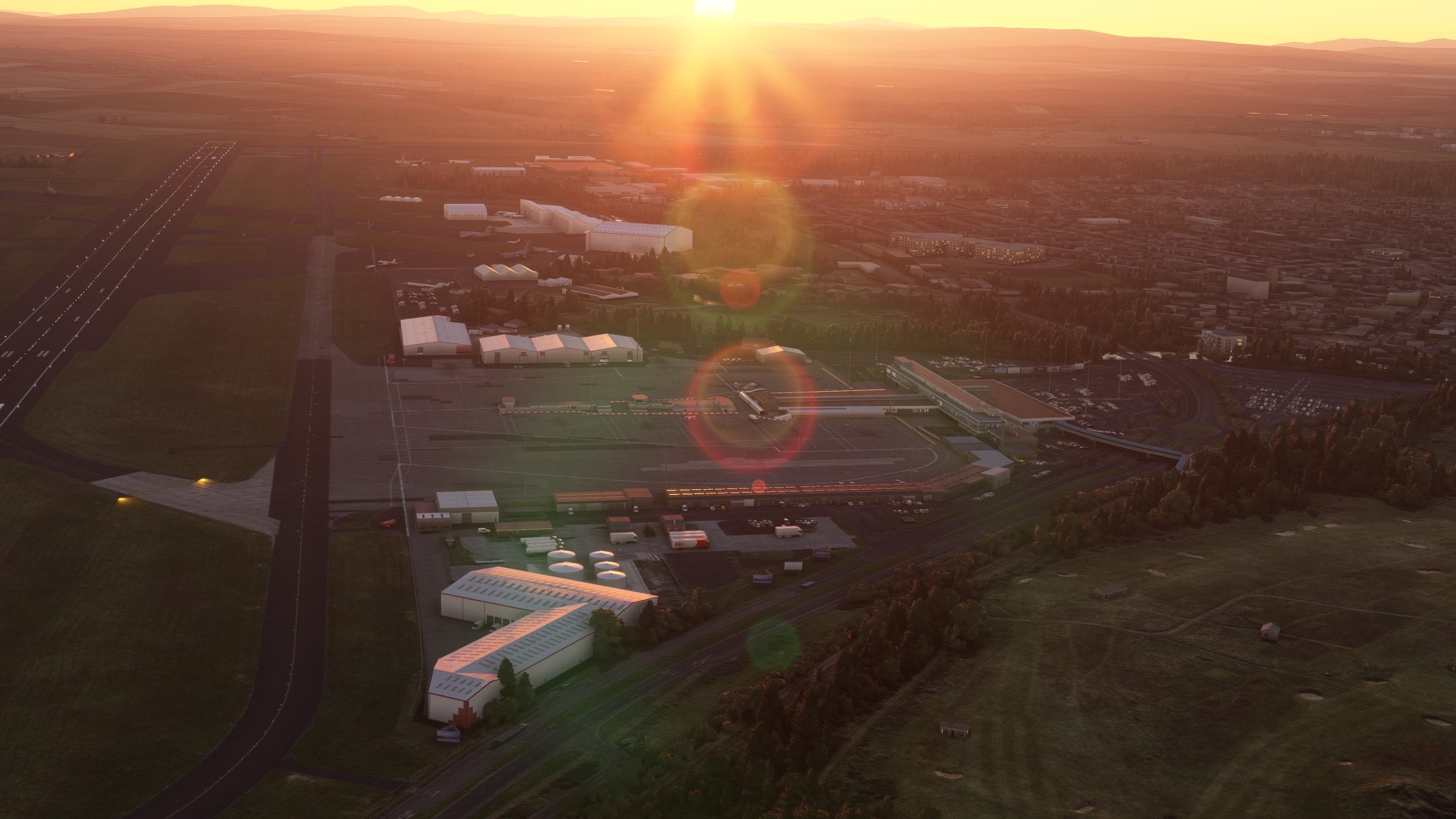 UK2000 dévoile sa modélisation de l’aéroport de Glasgow Prestwick