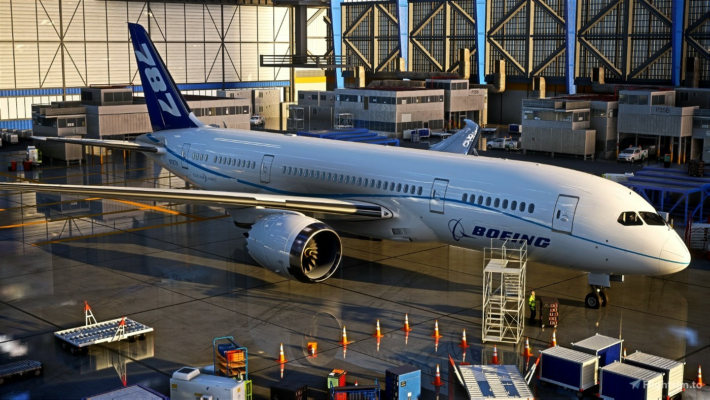 Mise à jour V3 du Boeing 787-8 Dreamliner gratuit