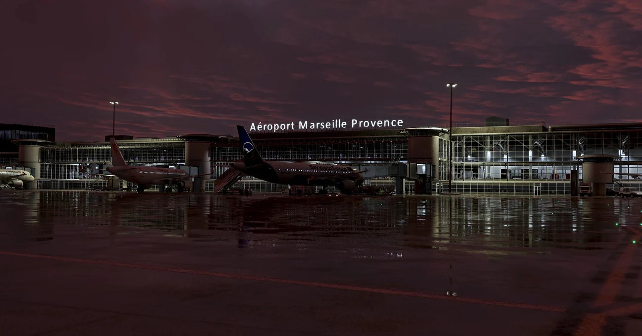 L’Aéroport Marseille-Provence de RDPresets disponible