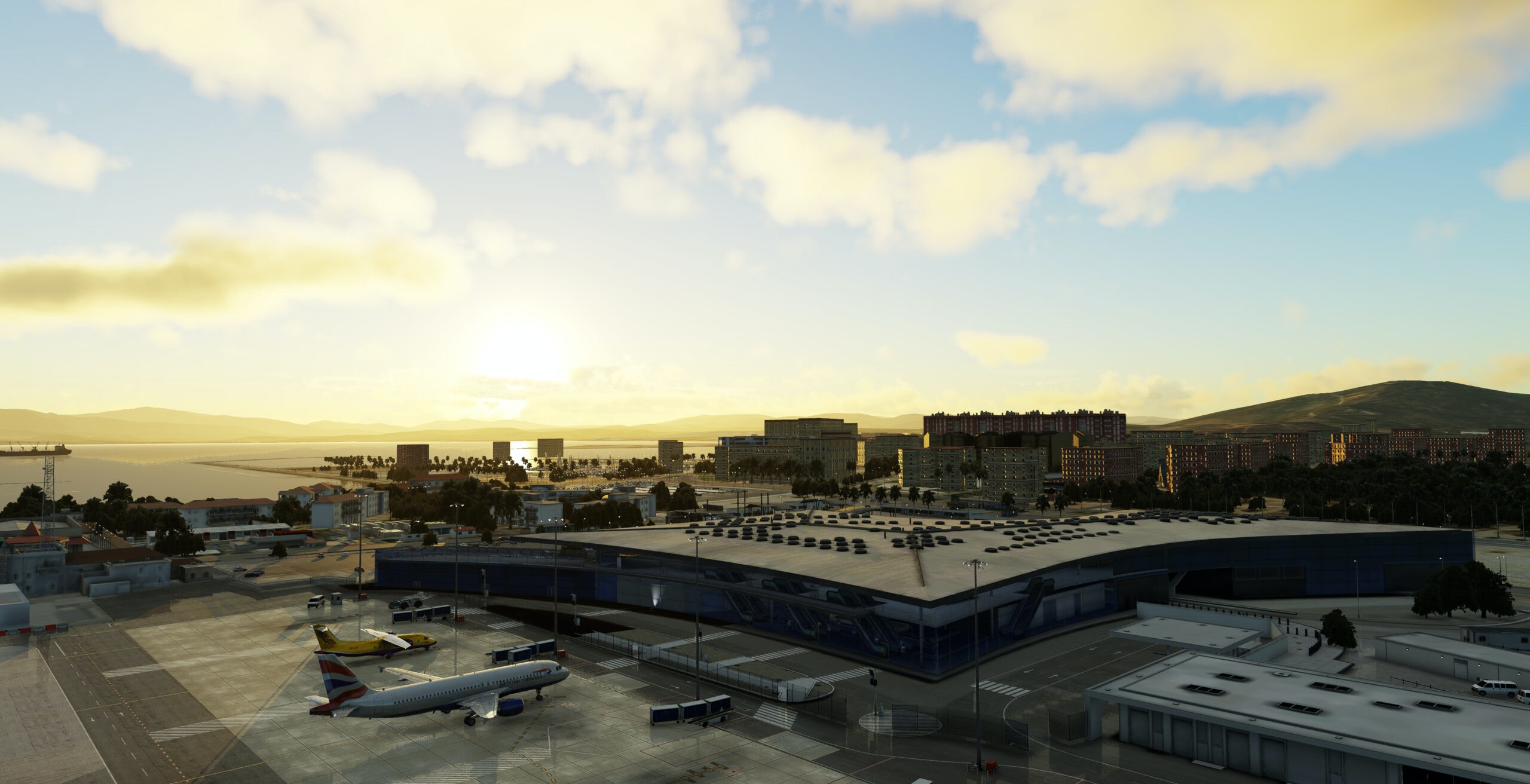 Skyline Simulations lance l’aéroport de Gibraltar LXGB pour XP12