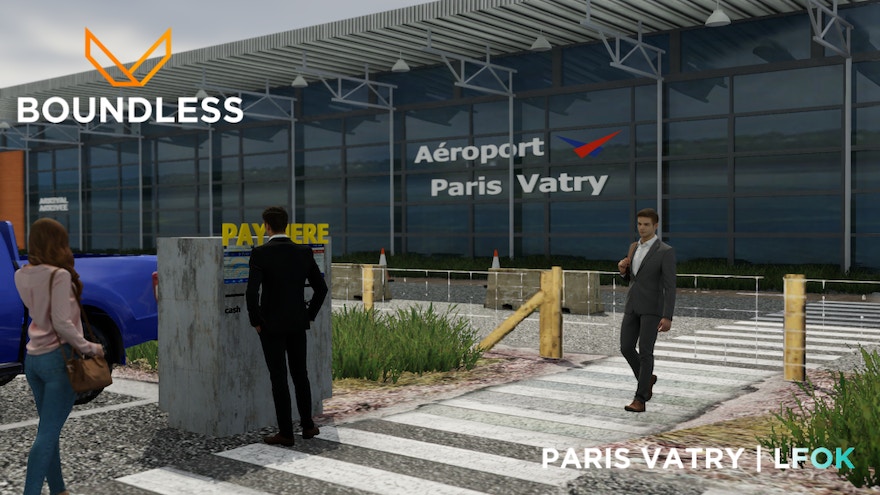 Aéroport de Paris Vatry sur X-Plane