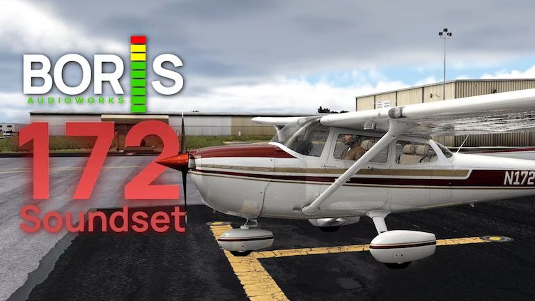 Nouveau pack de son pour le Cessna 172 de X-Plane par Boris Audio Works