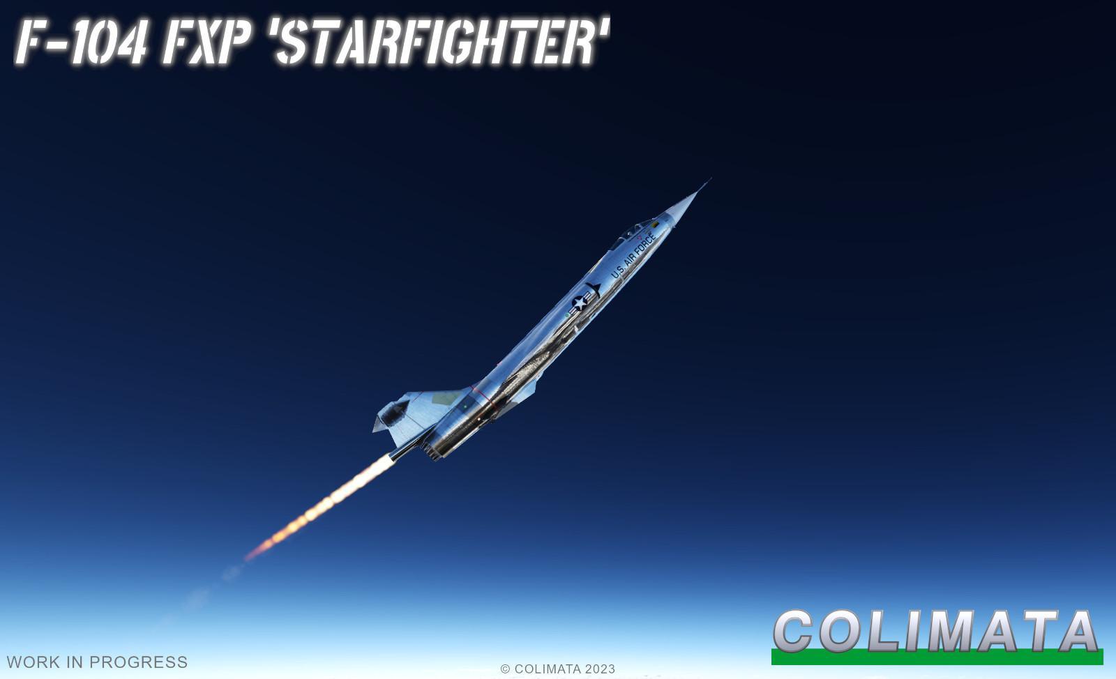 Le F-104 Star Fighter de Colimata arrive dans X-Plane 12