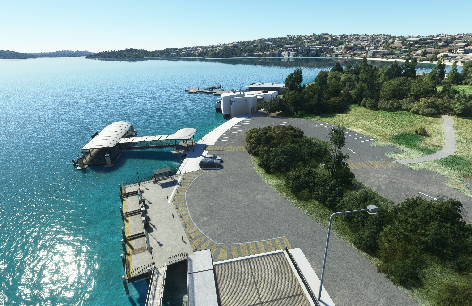 Pyramid8 Studios développe la base d’hydravions de Sydney pour MSFS