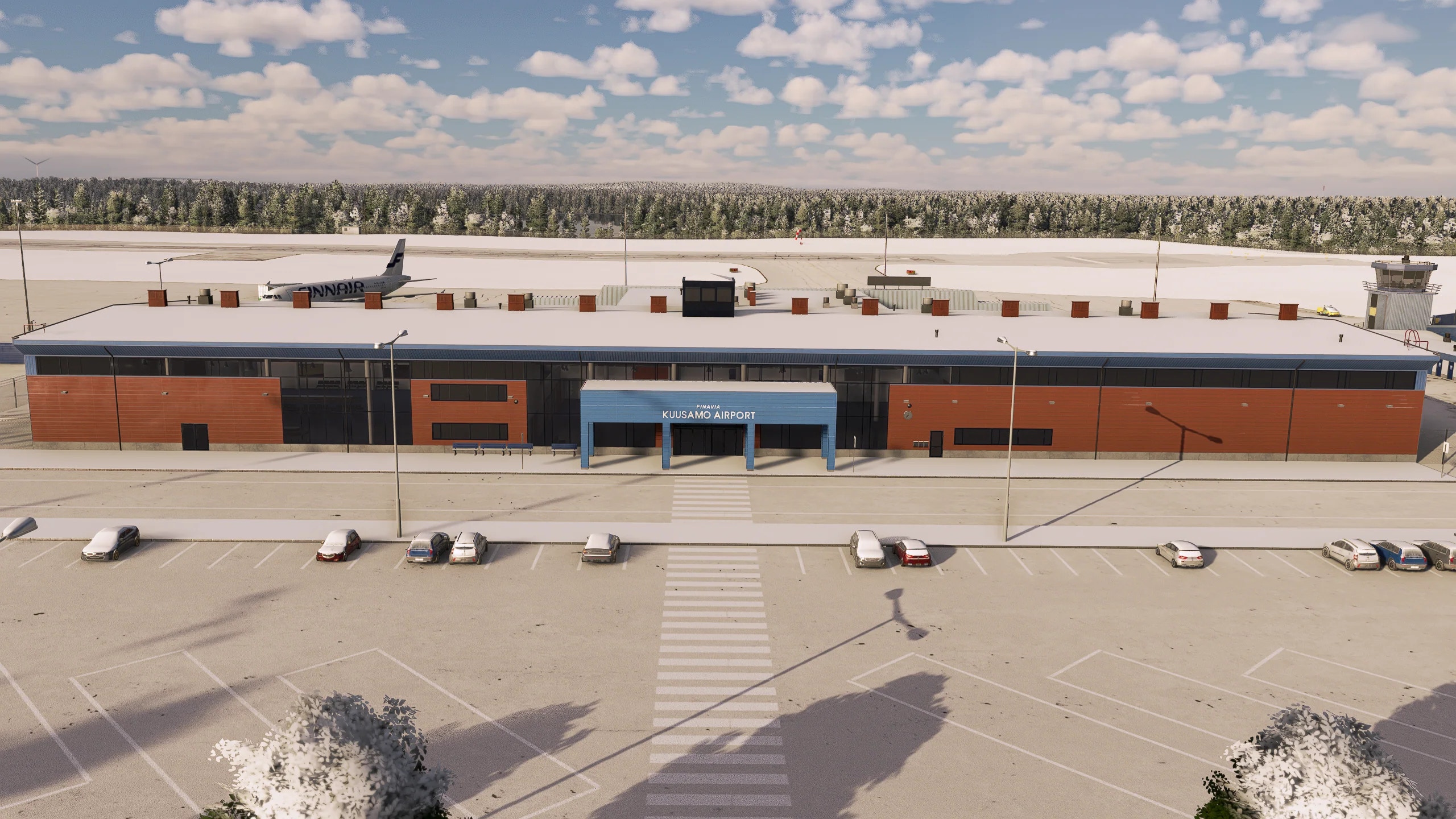 L’aéroport de Kuusamo par Fly X Simulations