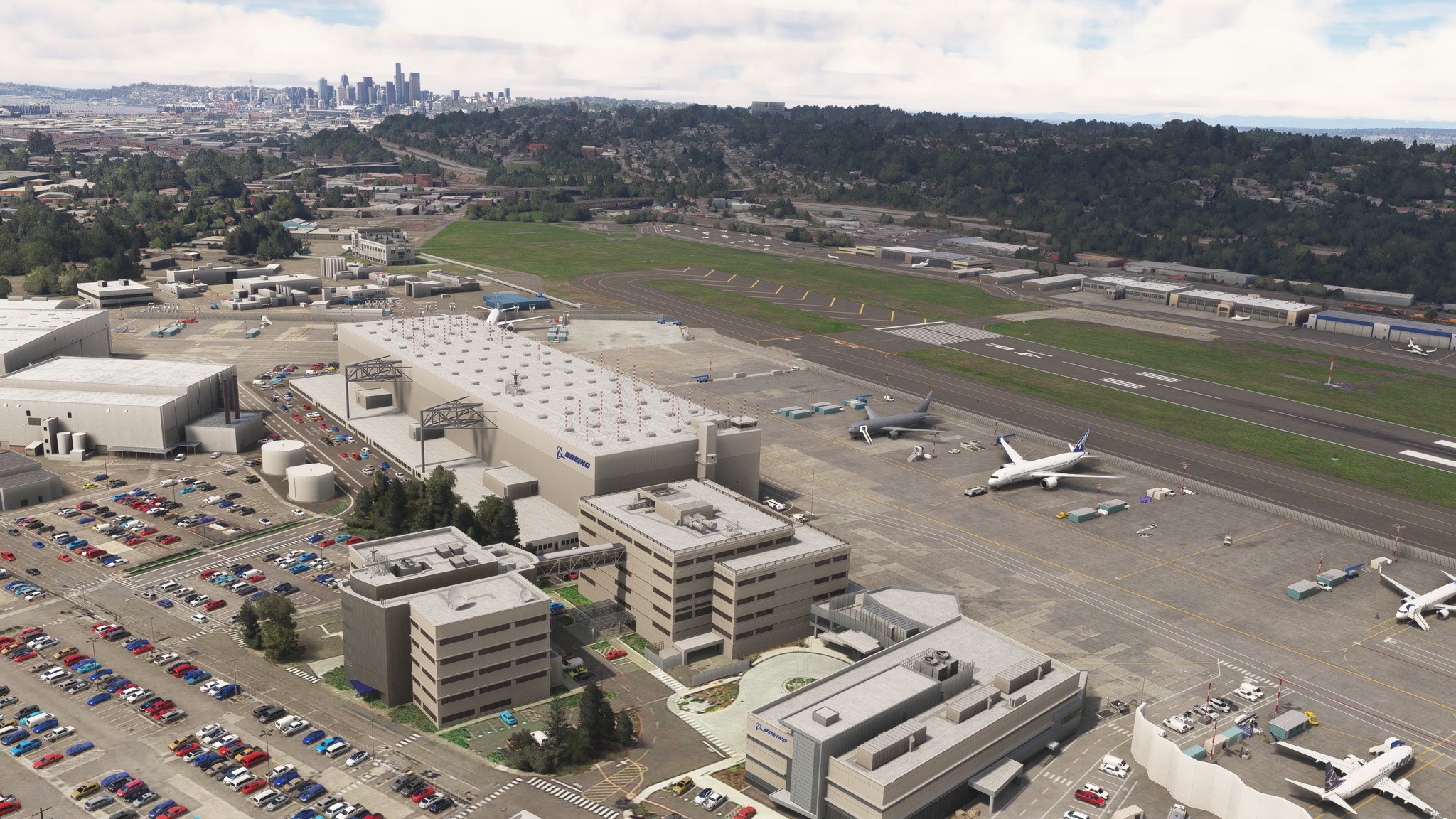 Drzewiecki Design : L’aéroport Boeing Field pour MSFS