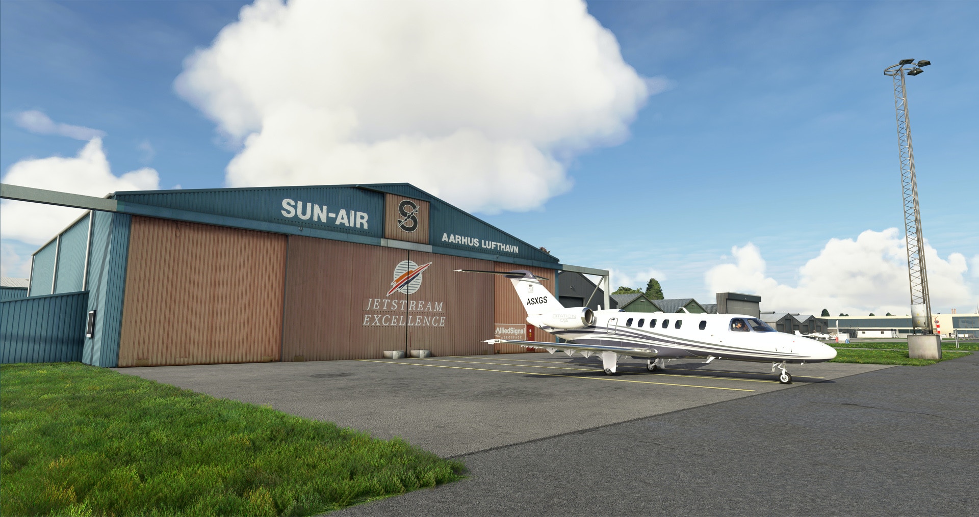 L’aéroport international d’Aarhus débarque sur Microsoft Flight Simulator