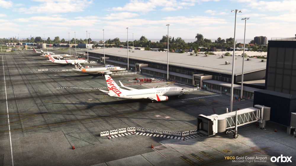 L’aéroport de la Gold Coast par Orbx